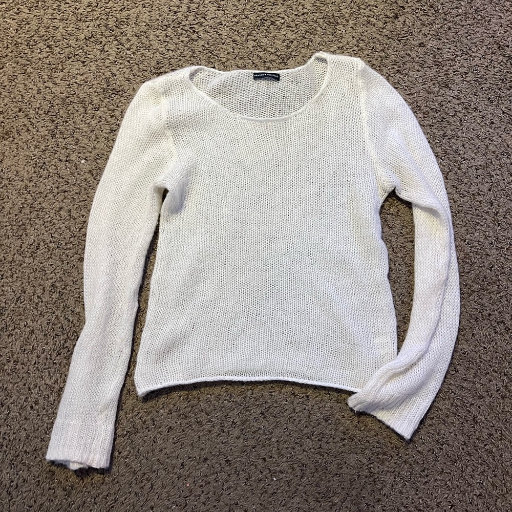 White Knit Sweater
